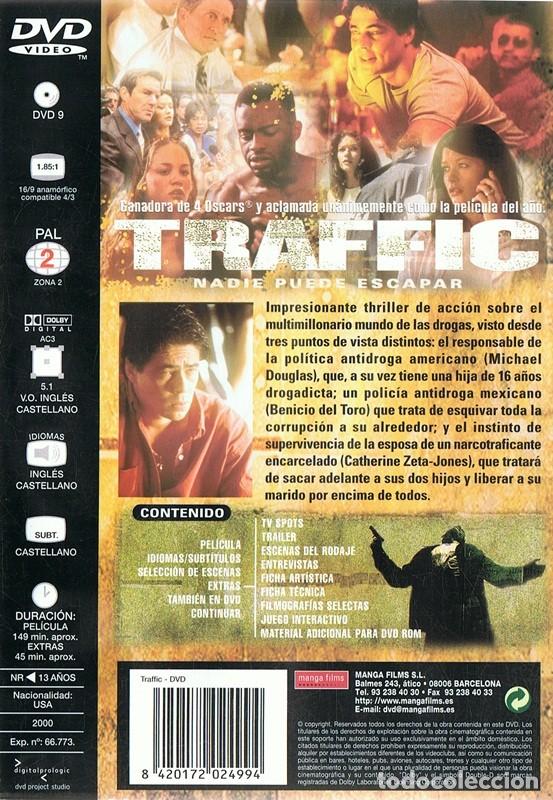 Cine: DVD TRAFFIC MICHAEL DOUGLAS - Foto 2