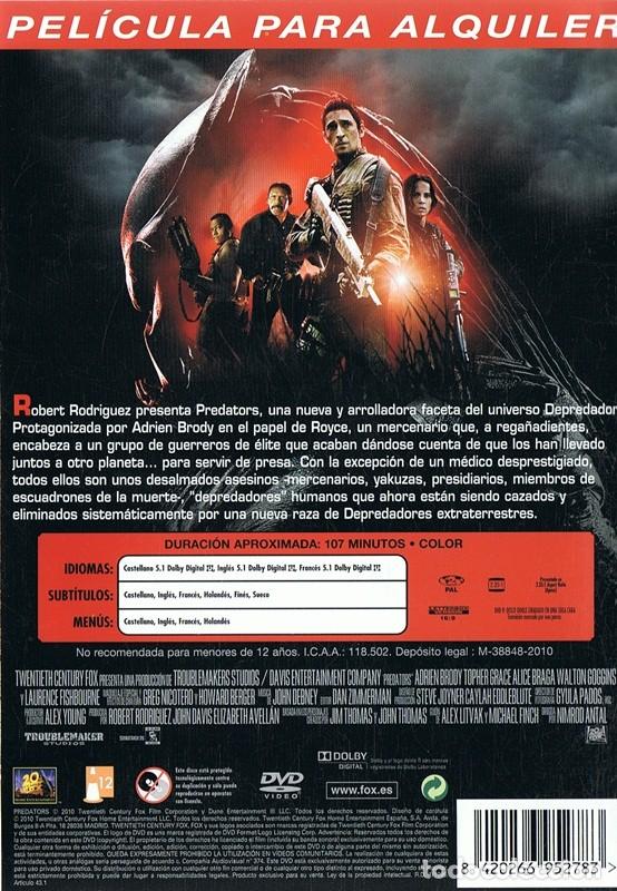 Cine: DVD PREDATORS ROBERT RODRIGUEZ - Foto 2