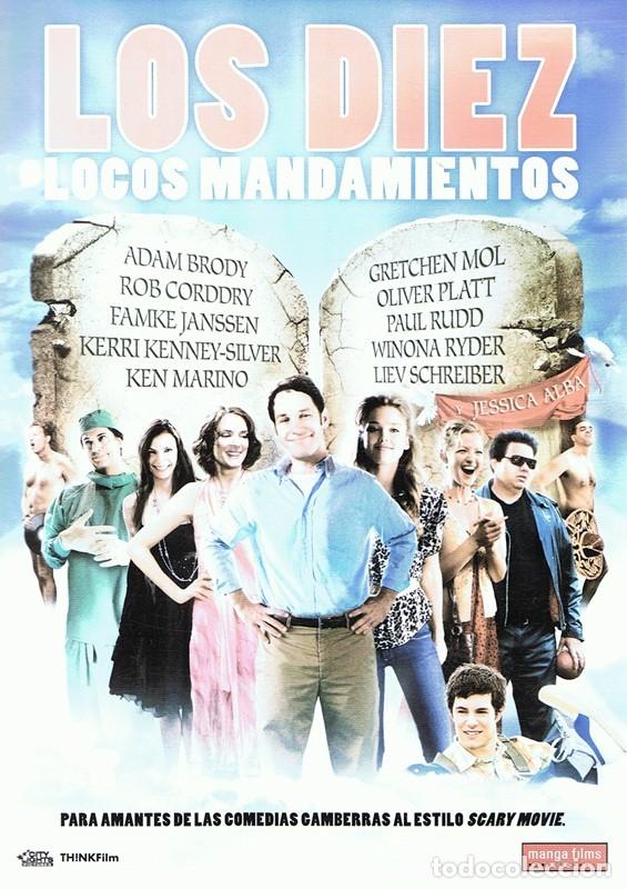 Cine: DVD LOS DIEZ LOCOS MANDAMIENTOS ADAM BRODY