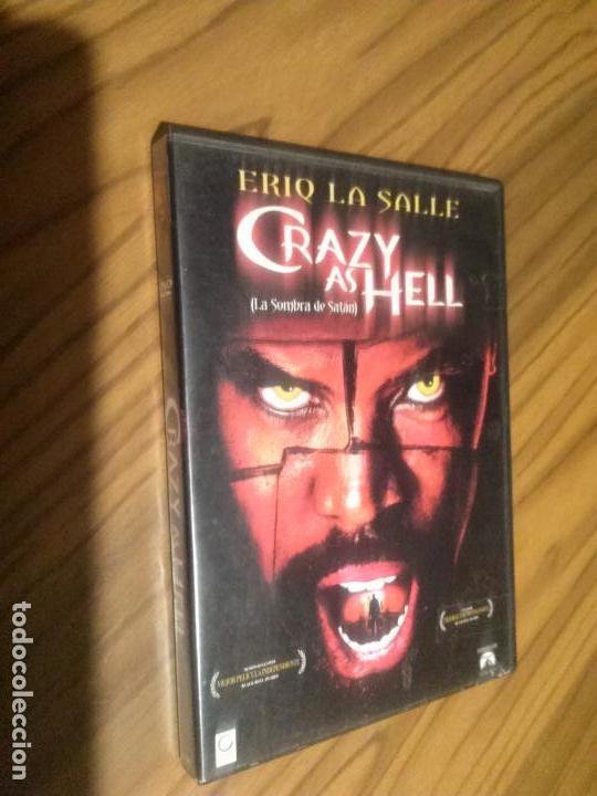 Cinema: CRAZY AS HELL. ERIQ LA SALLE. BUEN ESTADO.  CON PEGATINA EN EL DVD