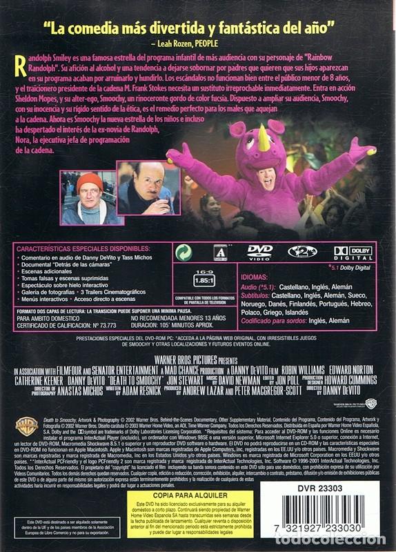 Cine: DVD SMOOCHY  ROBIN WILLIAMS - Foto 2