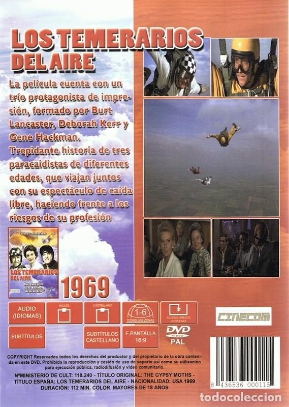Cine: DVD LOS TEMERARIOS DEL AIRE  BURT LANCASTER - Foto 2