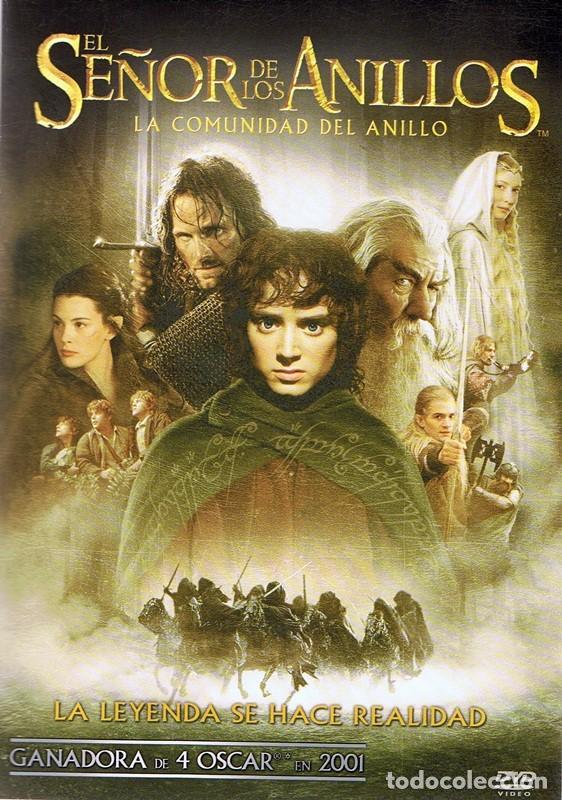 Kino: DVD EL SE&Ntilde;OR DE LOS ANILLOS LA COMUNIDAD DEL ANILLO  ( 2 DISCOS)