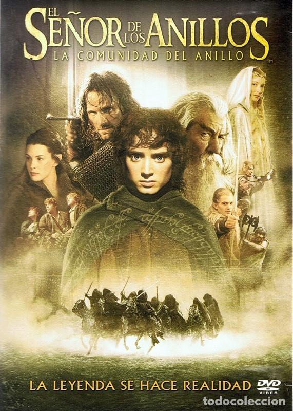 Cine: DVD EL SE&Ntilde;OR DE LOS ANILLOS LA COMUNIDAD DEL ANILLO  ( 2 DISCOS)