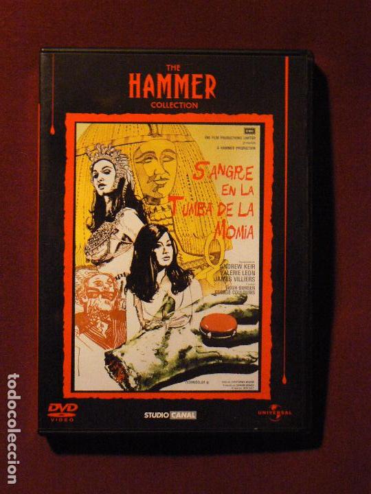 Cine: Sangre en la tumba de la momia (DVD. 1971. Seth Holt) cl&aacute;sico de la Hammer. descatalogado