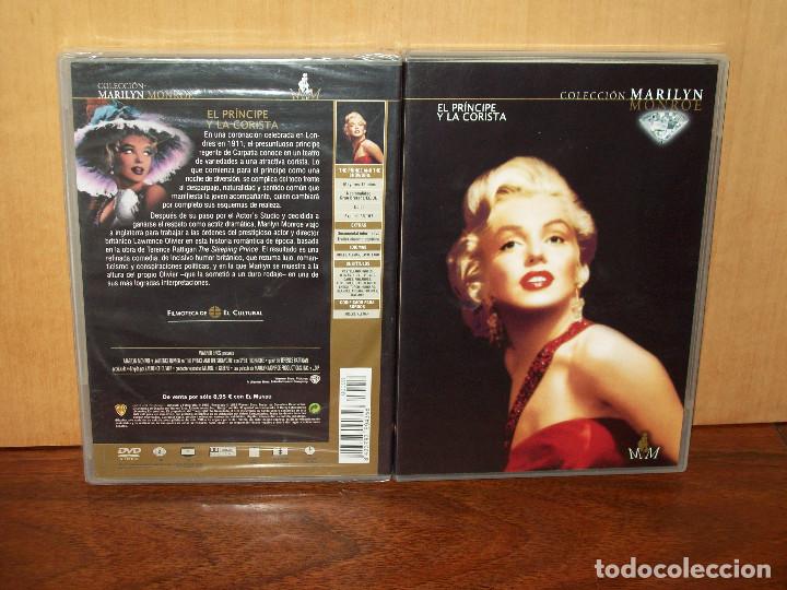 Cine: EL  PRINCIPE  Y  LA CORISTA-MARILYN  MONROE-DE  LAURENCE  OLIVER- DVD FILMOTECA  EL MUNDO NUEVA PREC