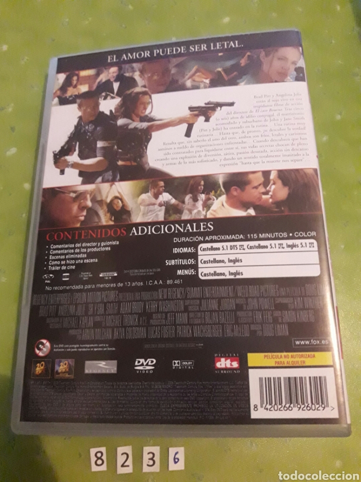 Cine: sr. y sra. smith dvd - Foto 2