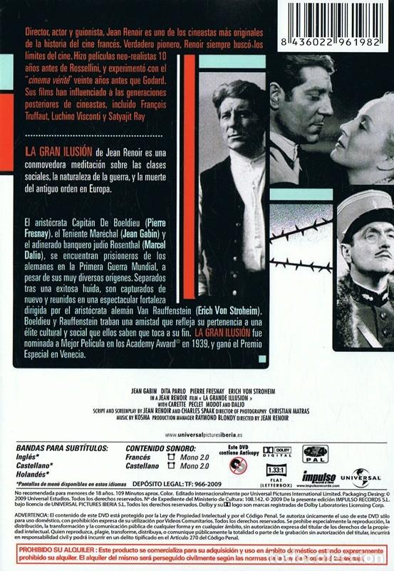Cine: DVD LA GRAN ILUSI&Oacute;N - Foto 2