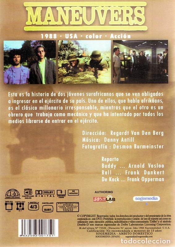 Cine: DVD MANEUVERS ARNOLD VOSLOO - Foto 2