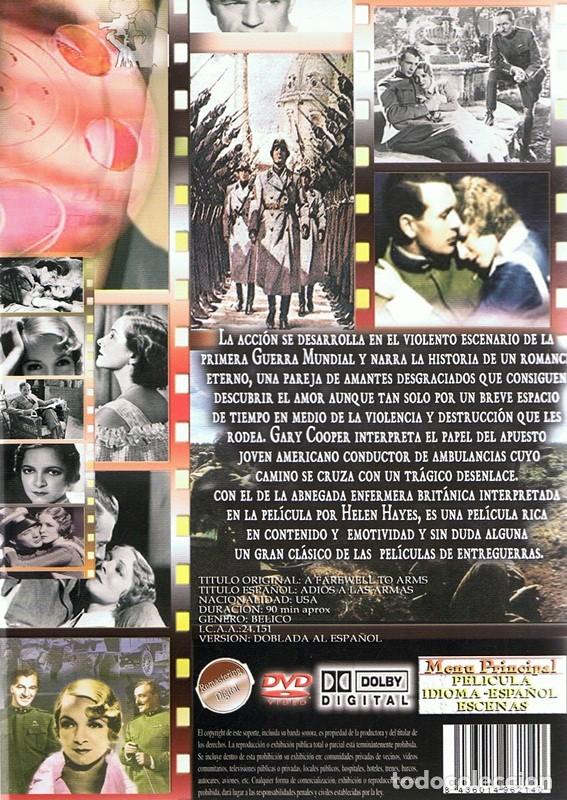 Cine: DVD ADI&Oacute;S A LAS ARMAS GARY COOPER - Foto 2