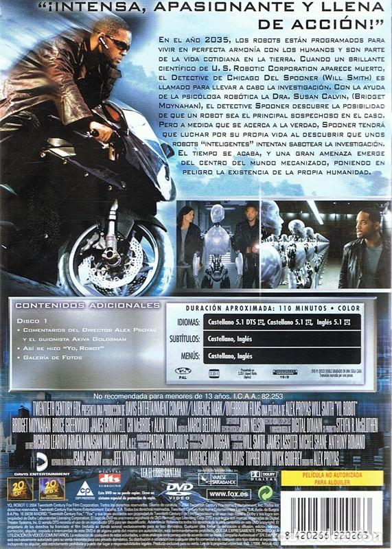 Cine: DVD YO,ROBOT WILL SMITH - Foto 2