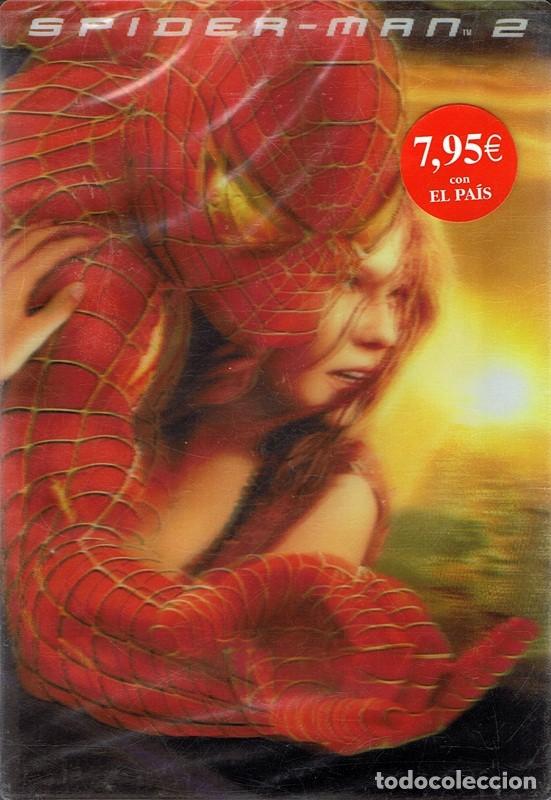 Cinema: DVD SPIDER -MAN 2 (PORTADA HOLOGR&Aacute;FICA)  (PRECINTADO)