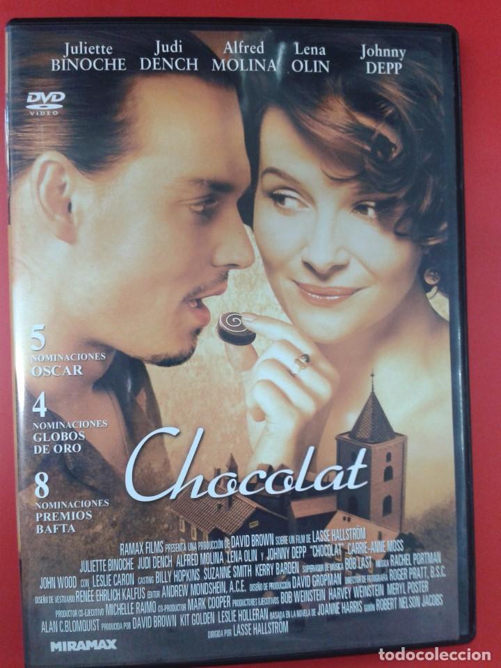Cine: CHOCOLAT. DVD - Foto 1