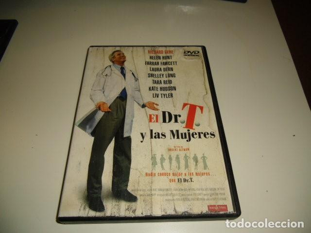 Cine: DVD  EL DR T Y LAS MUJERES  PORTADA CON SE&Ntilde;ALES DE HUMEDAD