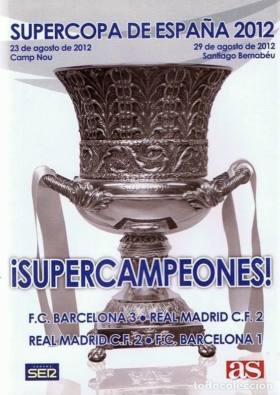 Cin&eacute;ma: DVD SUPERCOPA DE ESPA&Ntilde;A 2012 &iexcl;SUPERCAMPEONES!