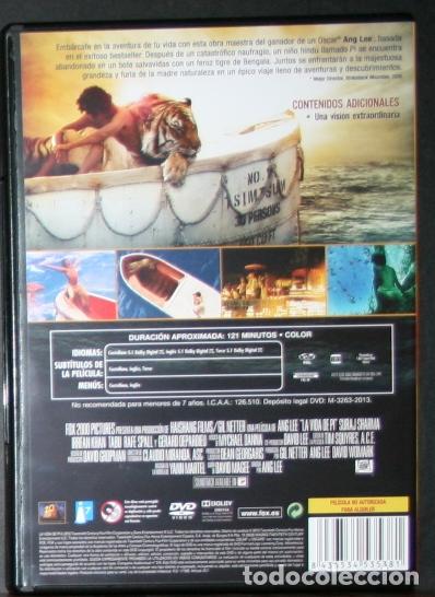 Cine: DVD - LA VIDA DE PI - 2012 - DIR. ANG LEE - Foto 3