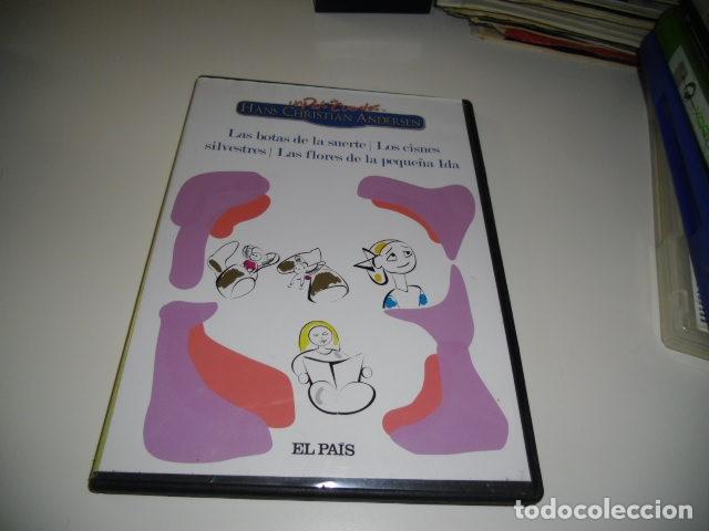 Cine: DVD UN PAIS DE CUENTOS HANS CHRISTIAN ANDERSEN LAS BOTAS DE LA SUERTE LOS CISNES SILVESTRES ETC