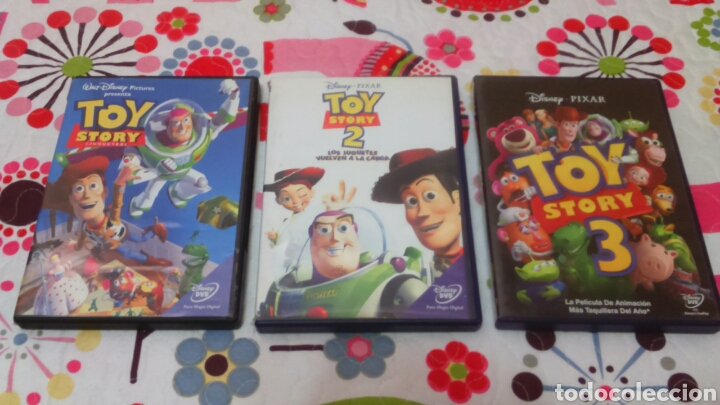 Dvd Toy Story 1 2 Y 3 Disney Pixar Sold Through Direct Sale