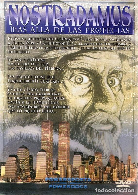 Cinema: DVD NOSTRADAMUS MAS ALL&Aacute; DE LAS PROFEC&Iacute;AS