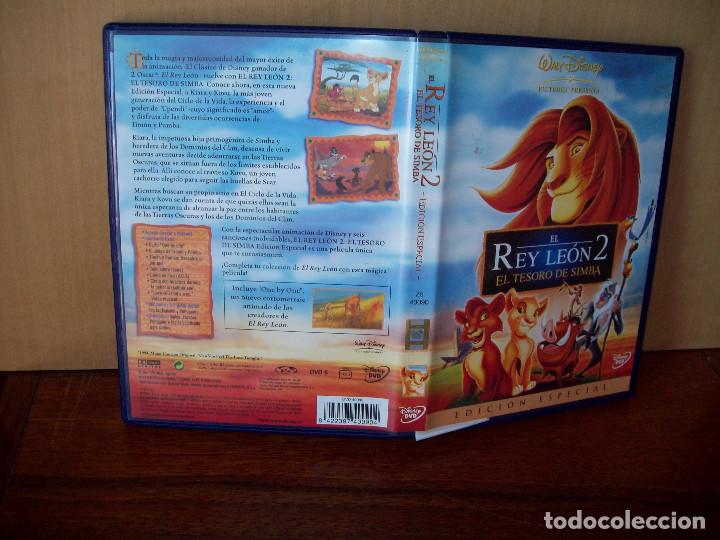 Cine: EL REY LEON 2 - EL TESORO DE SIMBA - WALT DISNEY - DVD EDICION ESPECIAL