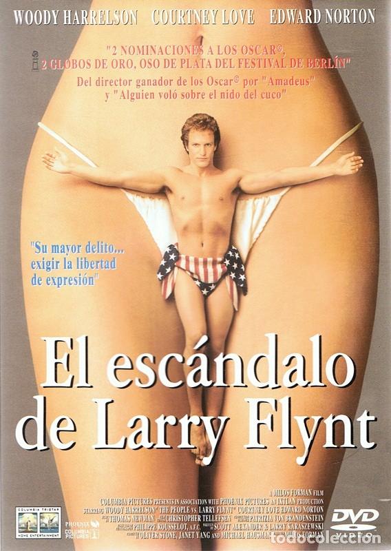 Cinema: DVD EL ESC&Aacute;NDALO DE LARRY FLYNT