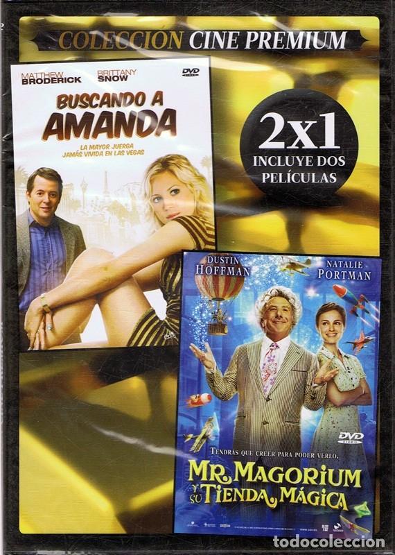Cinema: DVD BUSCANDO A AMANDA & MR MAGORIUM Y SU TIENDA M&Aacute;GICA (PRECINTADO)