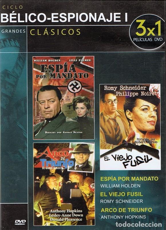 Cinema: DVD CICLO B&Eacute;LICO - ESPIONAJE I &uml;ESP&Iacute;A POR MANDATO&uml;