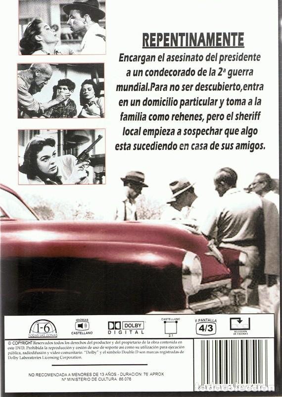 Cine: DVD REPENTINAMENTE FRANK SINATRA - Foto 2