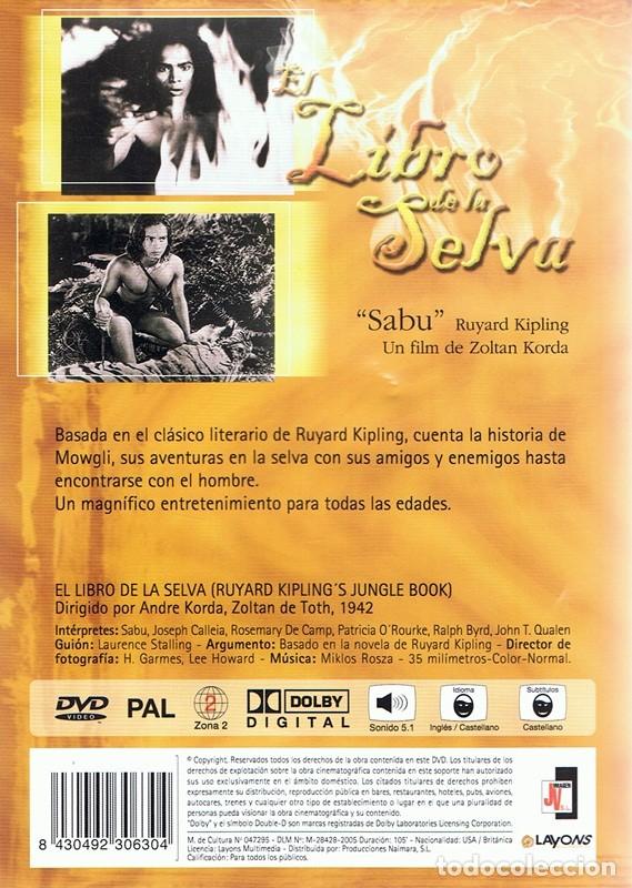 Cine: DVD EL LIBRO DE LA SELVA - Foto 2