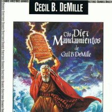 Cine: DVD LOS DIEZ MANDAMIENTOS DE CECIL B. DEMILLE ( EDICIÓN 2 DISCOS)
