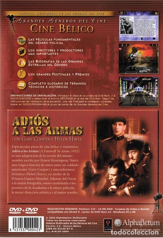 Cine: DVD ADI&Oacute;S A LAS ARMAS GARY COOPER - Foto 2