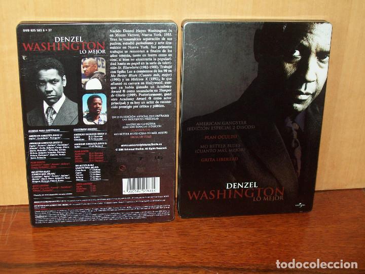 Cin&eacute;ma: DENZEL WASHINGTON - LO MEJOR EN DVD - 5 DVDS EN CAJA METALICA