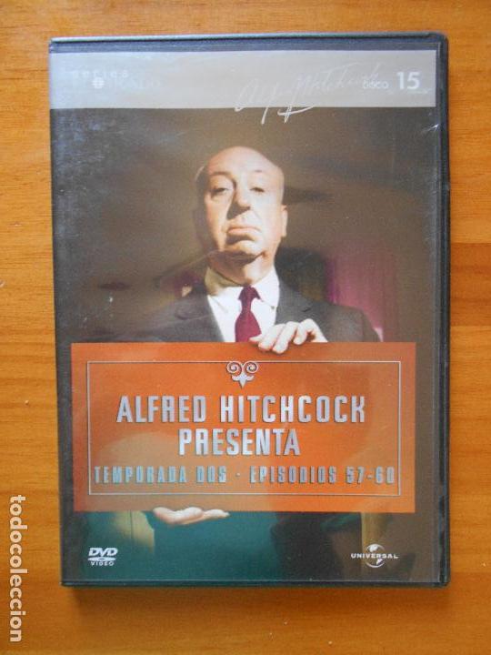 Cine: DVD ALFRED HITCHCOCK PRESENTA - TEMPORADA DOS - EPISODIOS 57-60 - CAJA SLIM (G6)