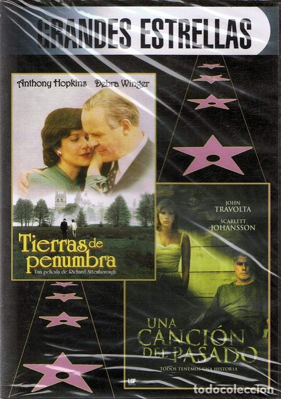 Cine: DVD GRANDES ESTRELLAS TIERRAS DE PENUMBRA & UNA CANCI&Oacute;N DEL PASADO (PRECINTADO)