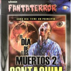 Cine: DVD EL DÍA DE LOS MUERTOS 2 : CONTAGIUM. Lote 91093150