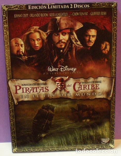 Cine: Piratas del Caribe 3 - En el Fin del Mundo - DVD Edici&oacute;n limitada 2 discos