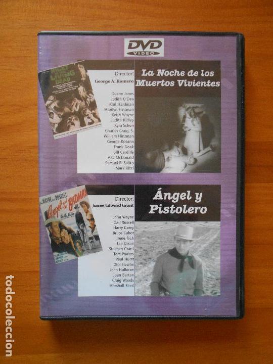 Cinema: DVD LA NOCHE DE LOS MUERTOS VIVIENTES / ANGEL Y PISTOLERO (U4)