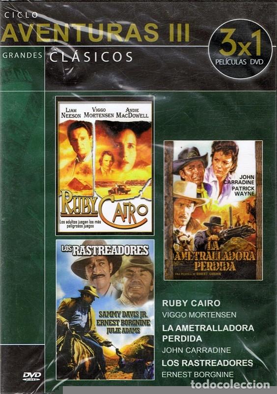 Cine: DVD CICLO AVENTURAS III  RUBY CAIRO (PRECINTADO)