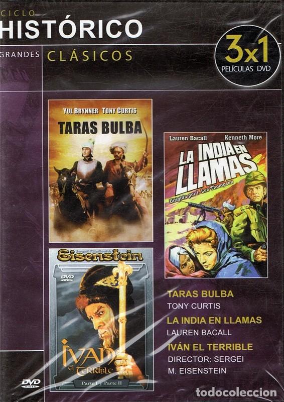 Cine: DVD CICLO HIST&Oacute;RICO  TARAS BULBA (PRECINTADO)