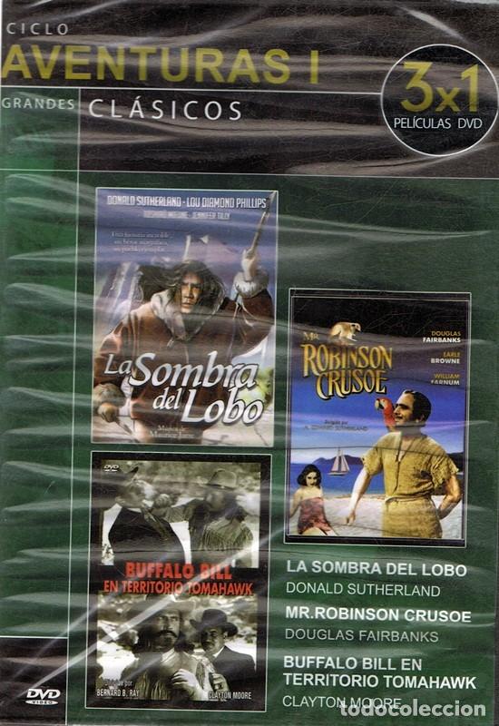 Cine: DVD CICLO AVENTURAS I LA SOMBRA DEL LOBO  (PRECINTADO)