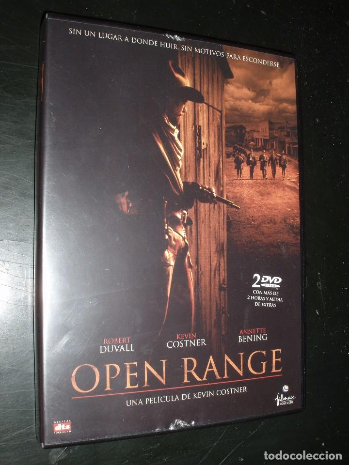 Cinema: CINE DVD PELICULA WESTERN OPEN RANGE