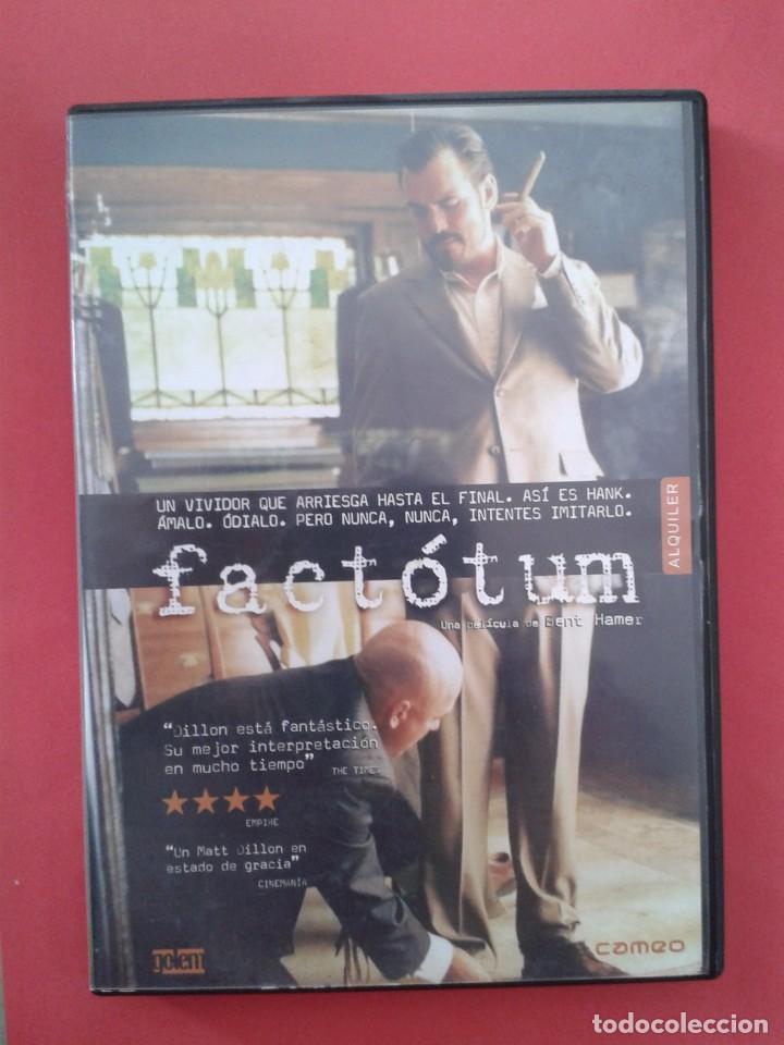 Cine: FACTOTUM. DVD - Foto 1