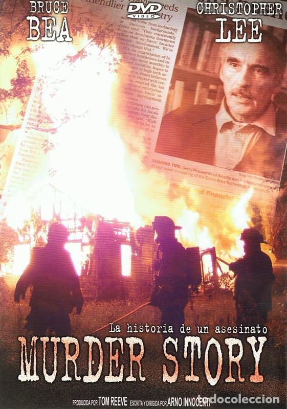 Cine: DVD MURDER STORY CHRISTOPHER LEE - Foto 1