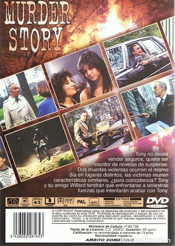 Cine: DVD MURDER STORY CHRISTOPHER LEE - Foto 2