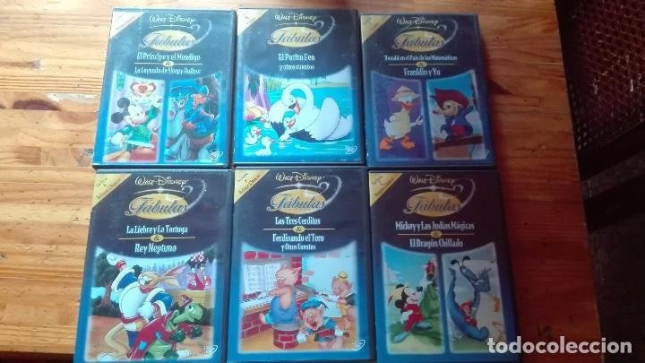 Walt Disney Fabulas Vol 1 2 3 4 5 6 Dvd Sold Through Direct Sale