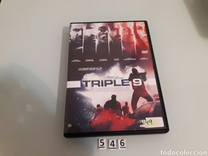 Cin&eacute;ma: triple 9 dvd
