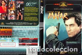 Cinema: 007 LICENCIA PARA MATAR (Nueva y Precintada)
