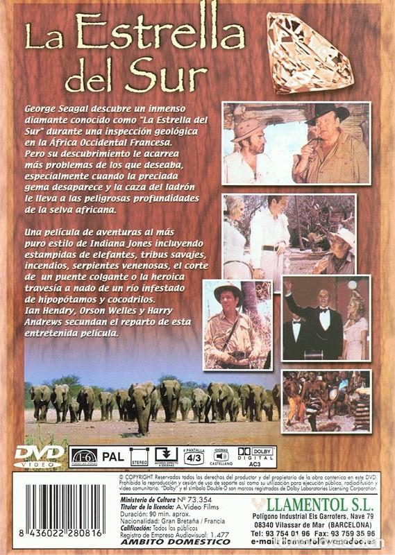 Dvd La Estrella Del Sur George Seagal Kaufen Filme Auf Dvd In Todocoleccion