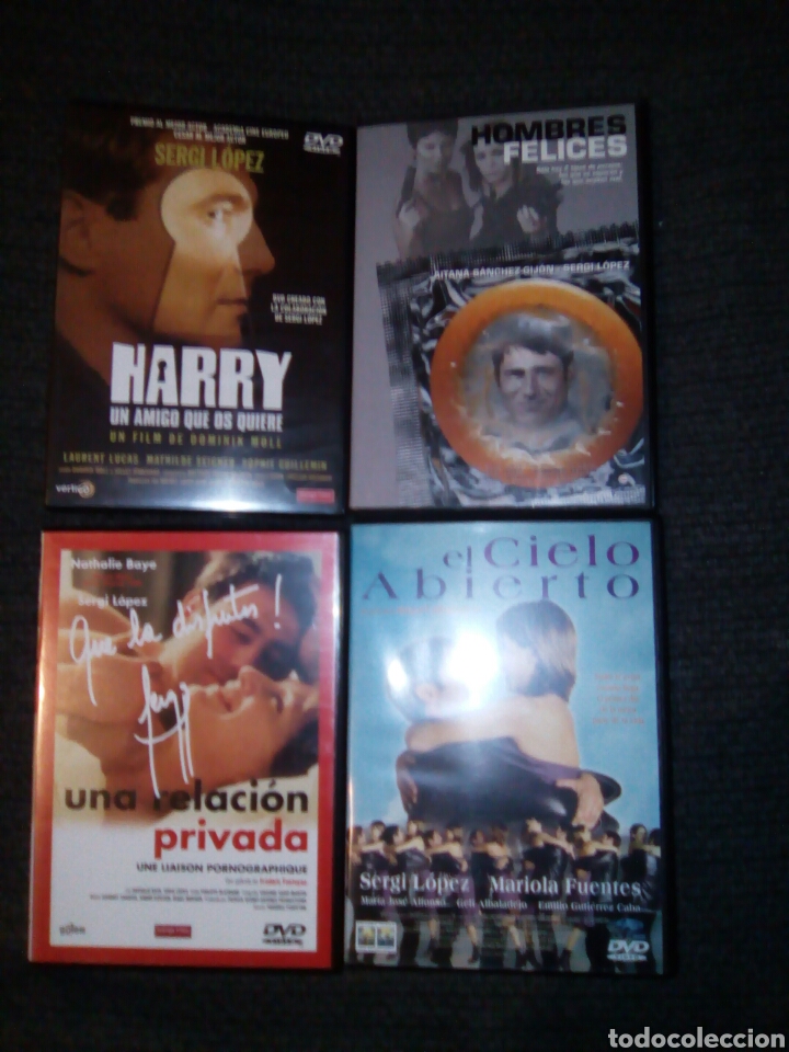 Cine: Lote 4 pel&iacute;culas en DVD.
