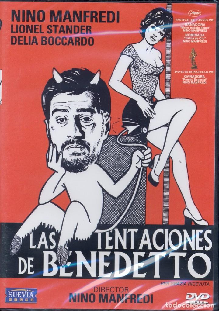 Cinema: LAS TENTACIONES DE BENEDETTO dvd (N. MANFREDI) - SUE&Ntilde;OS HUMEDOS DE UN ACCIDENTADO EN EL HOSPITAL